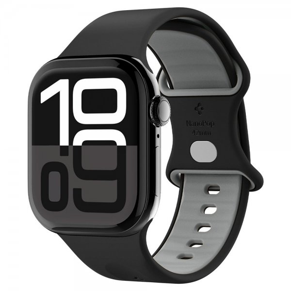 Spigen Apple Watch 40/41/42mm Armband Nano Pop Black Sesame