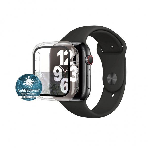 PanzerGlass Apple Watch 40mm (Series 4/5/6/SE) Skal med Skärmskydd Full Body Protection Klar