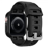 Spigen Apple Watch 40/41mm Skal med armband Rugged Armor Pro Svart