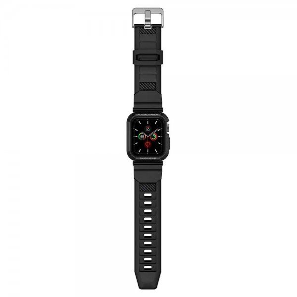 Spigen Apple Watch 40/41mm Skal med armband Rugged Armor Pro Svart