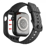 Apple Watch 41mm Armband Vävtextur Svart
