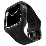 Spigen Apple Watch 41mm Skal med Armband Liquid Air Pro Svart