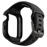Spigen Apple Watch 41mm Skal med Armband Liquid Air Pro Svart