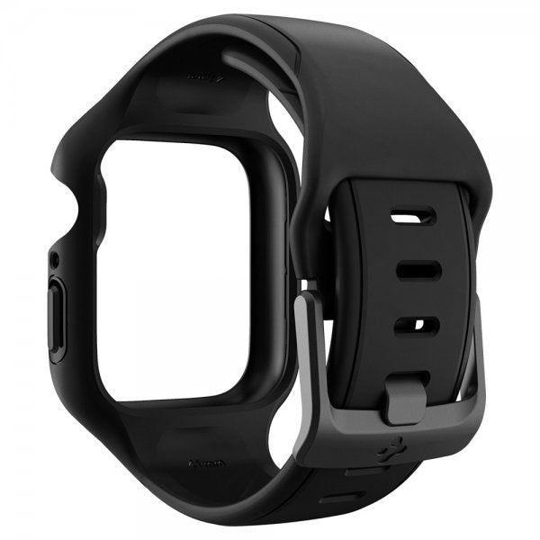 Spigen Apple Watch 41mm Skal med Armband Liquid Air Pro Svart