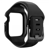 Spigen Apple Watch 41mm Skal med Armband Liquid Air Pro Svart