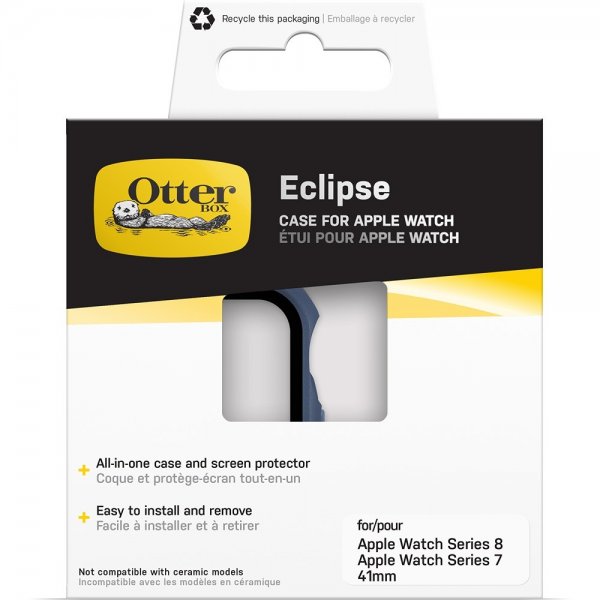 Otterbox Apple Watch 41mm Skal med Skärmskydd Eclipse Baby Blue Jeans