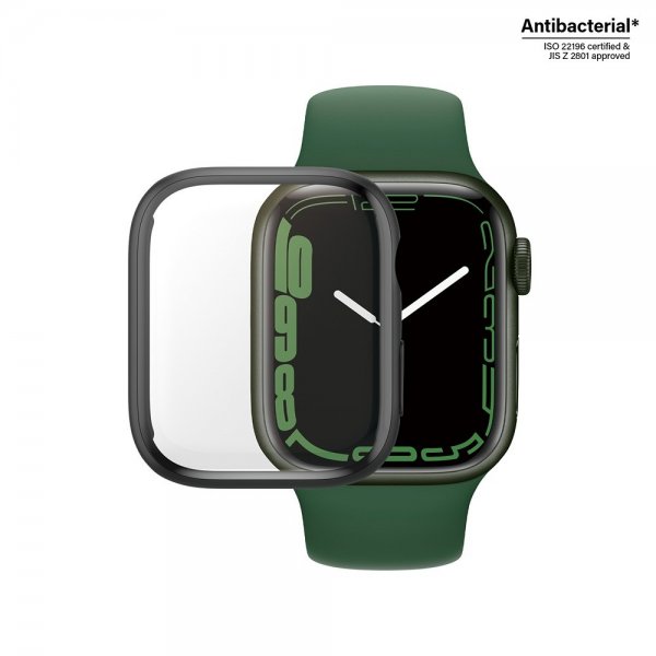 PanzerGlass Apple Watch 41mm Skal med Skärmskydd Full Body Protector D3O Svart