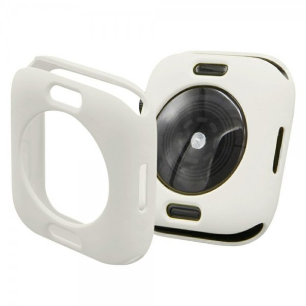 Apple Watch 41mm Skal TPU Krämvit