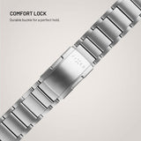 Fixed Apple Watch 42/44/45/46mm Armband Titanium Strap Natural