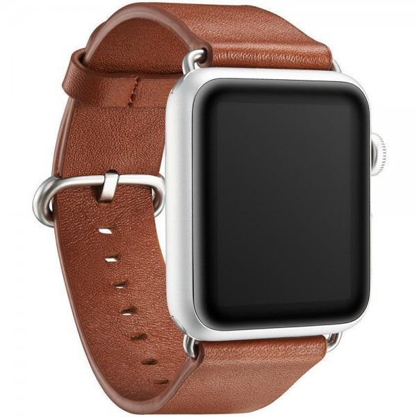 KAVAJ Apple Watch 44/45/46mm/Apple Watch Ultra Armband Barcelona Brun