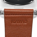 KAVAJ Apple Watch 44/45/46mm/Apple Watch Ultra Armband Barcelona Brun