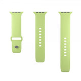 Puro Apple Watch 44/45/46mm/Apple Watch Ultra Armband ICON Silicone Band Matcha Green