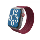 Gear4 Apple Watch 44/45/46mm/Apple Watch Ultra Armband Braided Watch Band Medium Wine