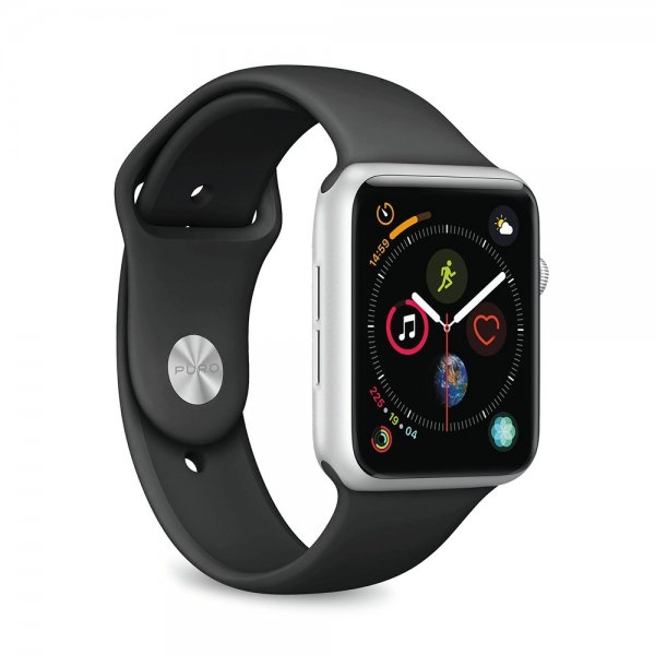 Puro Apple Watch 42/44/45mm Armband Icon Svart