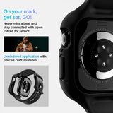 Spigen Apple Watch 42mm (Series 10/11) Armband och Skal Vault Pro Matte Black