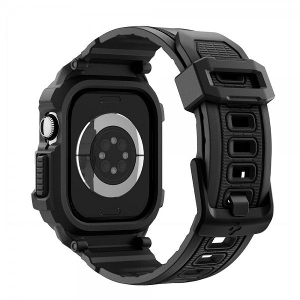 Spigen Apple Watch 42mm (Series 10/11) Armband Rugged Armor Pro 2 Matte Black