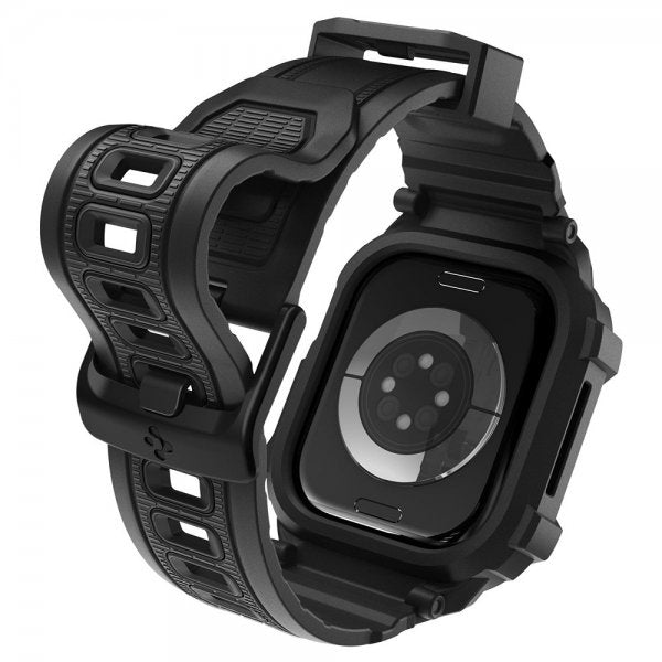 Spigen Apple Watch 42mm (Series 10/11) Armband Rugged Armor Pro 2 Matte Black