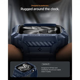 Spigen Apple Watch 42mm (Series 10/11) Armband Rugged Armor Pro 2 Navy Blue
