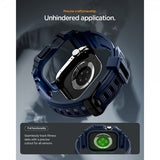 Spigen Apple Watch 42mm (Series 10/11) Armband Rugged Armor Pro 2 Navy Blue