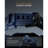 Spigen Apple Watch 42mm (Series 10/11) Armband Rugged Armor Pro 2 Navy Blue