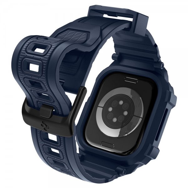 Spigen Apple Watch 42mm (Series 10/11) Armband Rugged Armor Pro 2 Navy Blue