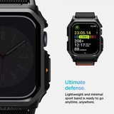 Spigen Apple Watch 42mm (Series 10/11) Armband och Skal Lite Fit Pro Matte Black