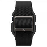 Spigen Apple Watch 42mm (Series 10/11) Armband och Skal Lite Fit Pro Matte Black
