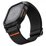 Spigen Apple Watch 42mm (Series 10/11) Armband och Skal Lite Fit Pro Matte Black