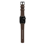 Nomad Apple Watch 44/45/46mm/Apple Watch Ultra Armband Modern Band Black Hardware Rustic Brown