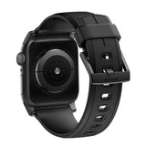 Nomad Apple Watch 44/45/46mm/Apple Watch Ultra Armband Rugged Band Black Hardware Svart