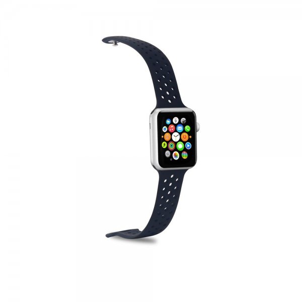 Celly Apple Watch 44/45/46mm Armband Watchband Svart