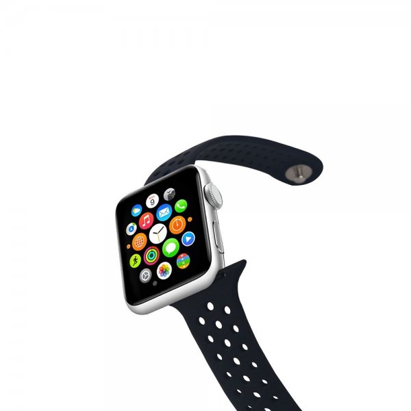 Celly Apple Watch 44/45/46mm Armband Watchband Svart