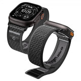 Spigen Apple Watch 44/45/46mm/Ultra 49mm Armband Athlex Air 2 Active Black Gray