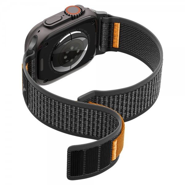 Spigen Apple Watch 44/45/46mm/Ultra 49mm Armband Athlex Air 2 Active Black Orange