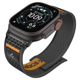 Spigen Apple Watch 44/45/46mm/Ultra 49mm Armband Athlex Air 2 Active Black Orange