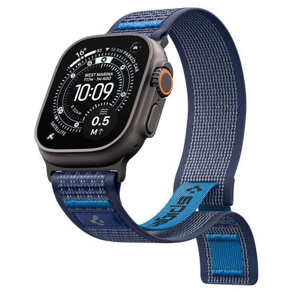 Spigen Apple Watch 44/45/46mm/Ultra 49mm Armband Athlex Air 2 Active Navy