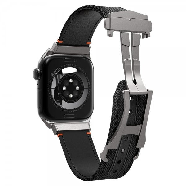 Spigen Apple Watch 44/45/46mm/Ultra 49mm Armband Classic Fit Svart