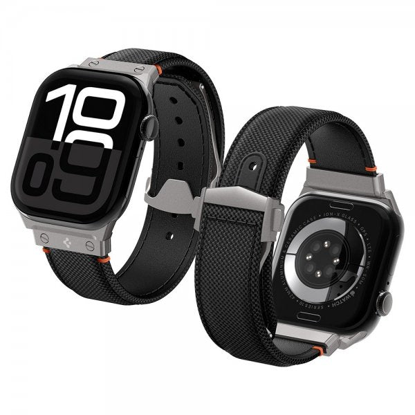 Spigen Apple Watch 44/45/46mm/Ultra 49mm Armband Classic Fit Svart
