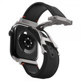 Spigen Apple Watch 44/45/46mm/Ultra 49mm Armband Classic Fit Svart