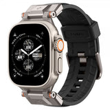 Spigen Apple Watch 44/45/46mm/Ultra 49mm Armband DuraPro Armor PU Svart