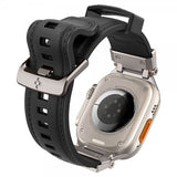 Spigen Apple Watch 44/45/46mm/Ultra 49mm Armband DuraPro Armor PU Svart