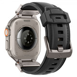 Spigen Apple Watch 44/45/46mm/Ultra 49mm Armband DuraPro Armor PU Svart
