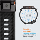 Spigen Apple Watch 44/45/46/49mm Armband DuraPro Armor Svart
