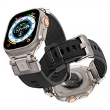 Spigen Apple Watch 44/45/46/49mm Armband DuraPro Armor Svart