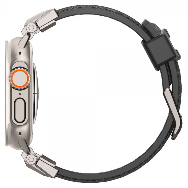 Spigen Apple Watch 44/45/46/49mm Armband DuraPro Armor Svart