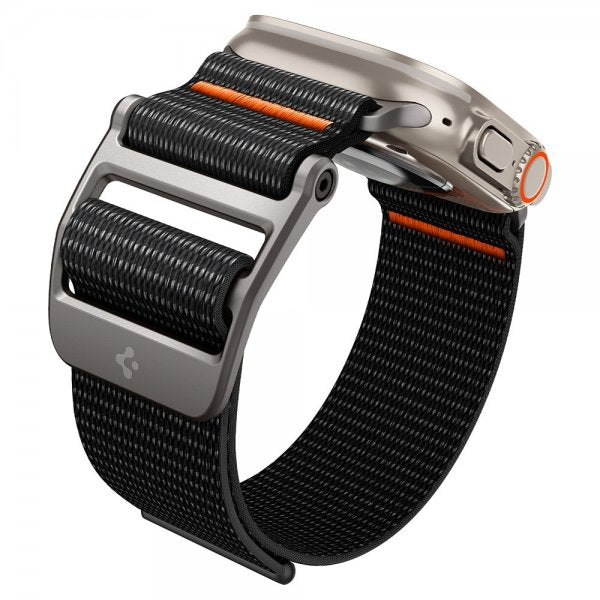 Spigen Apple Watch 44/45/46mm/Ultra 49mm Armband DuraPro Flex Svart