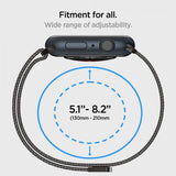 Spigen Apple Watch 44/45/46mm/Ultra 49mm Armband Metal Fit Graphite