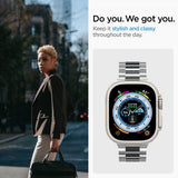 Spigen Apple Watch 44/45/46mm/Ultra 49mm Armband Modern Fit 316L Silver