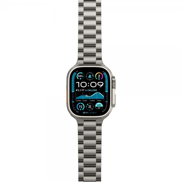 Spigen Apple Watch 44/45/46mm/Ultra 49mm Armband Modern Fit Titanium Natural Titanium