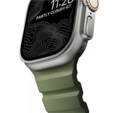Nomad Apple Watch 44/45/46mm/Ultra 49mm Armband Rocky Point Natural Forest